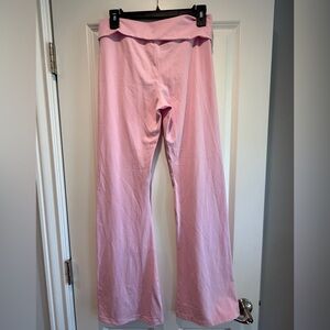 Pink PacSun flare pants 
Size s - 32” inseam